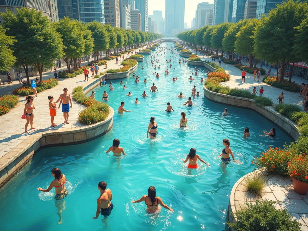 Lyxtherowykhitin swim lane illustration